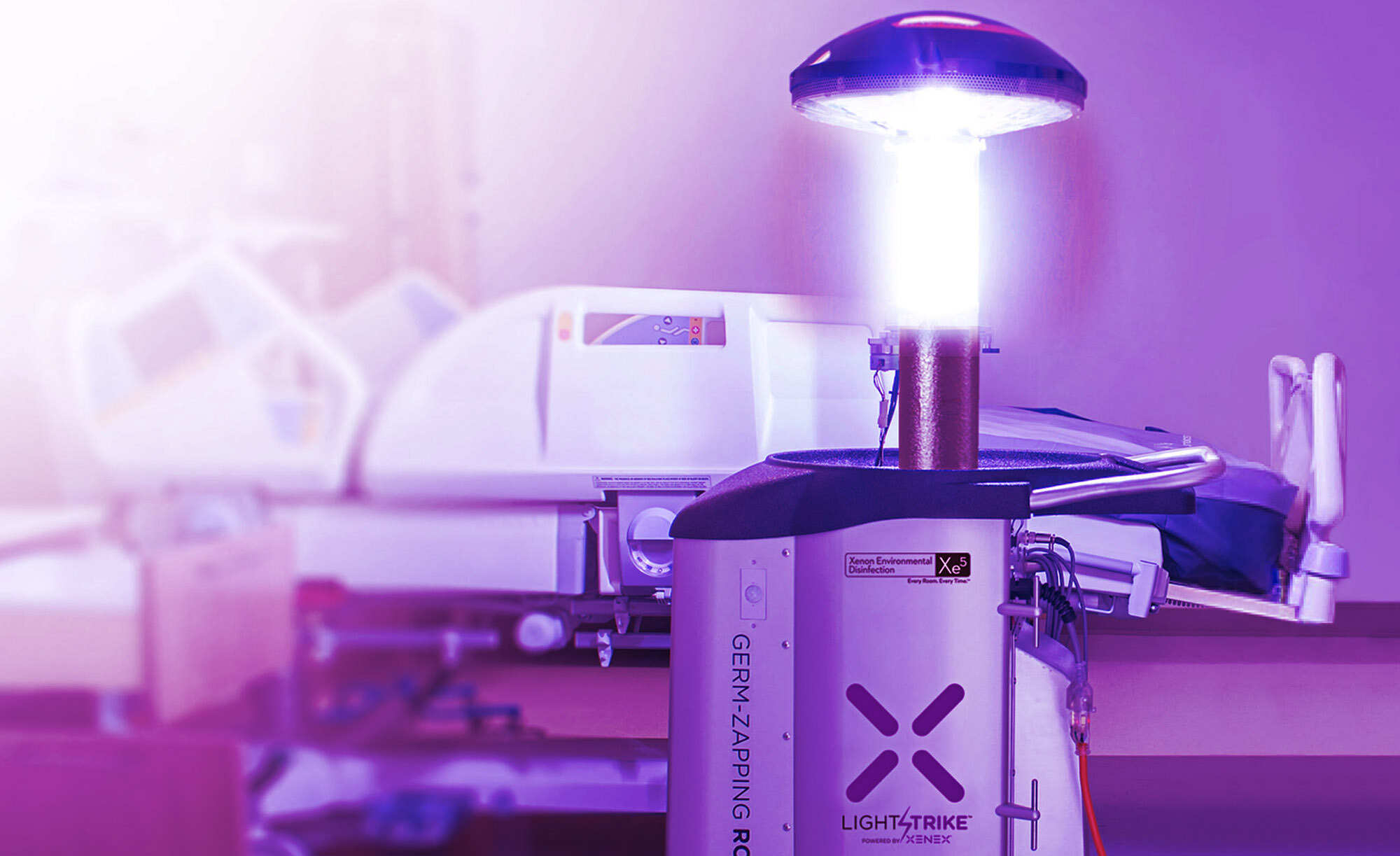 Safety & Peace of Mind Improved Through Xenex LightStrike Robotics