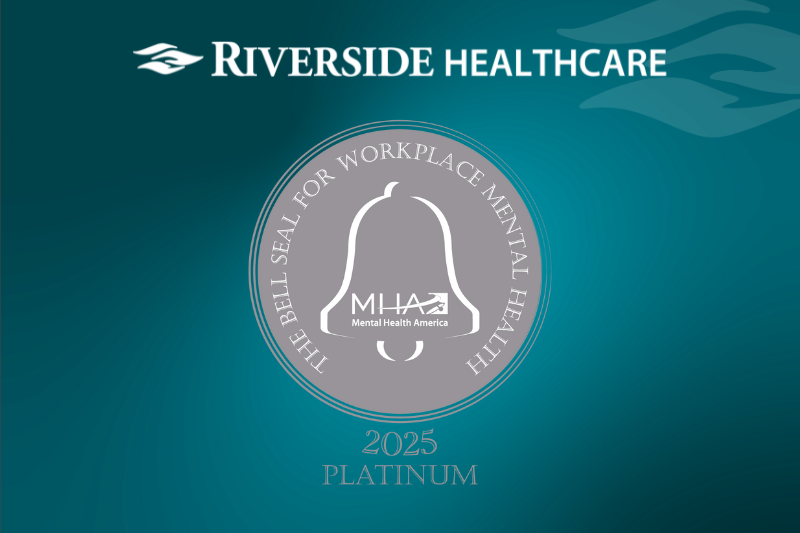2025 Platinum Bell Seal for Workplace Mental Health by Mental Health America