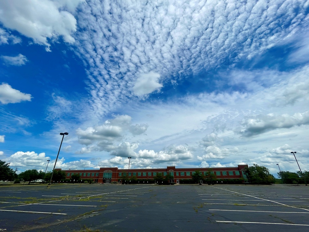 Exterior of former Cigna building near RHC's Bourbonnais Campus