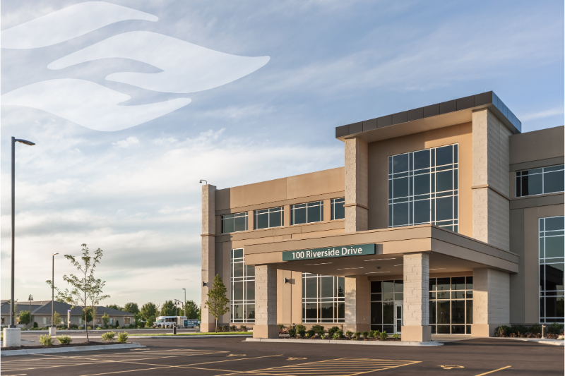 front entrance of Riverside Bourbonnais Immediate Care