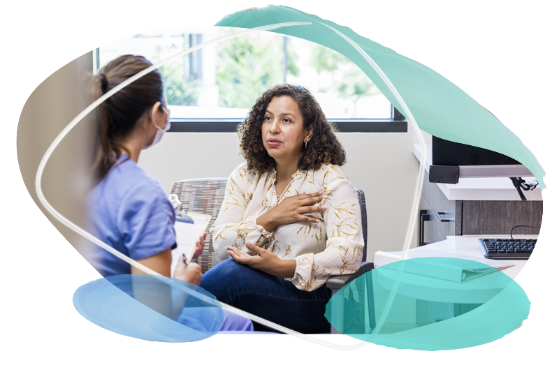 doctor patient consultation in clinic