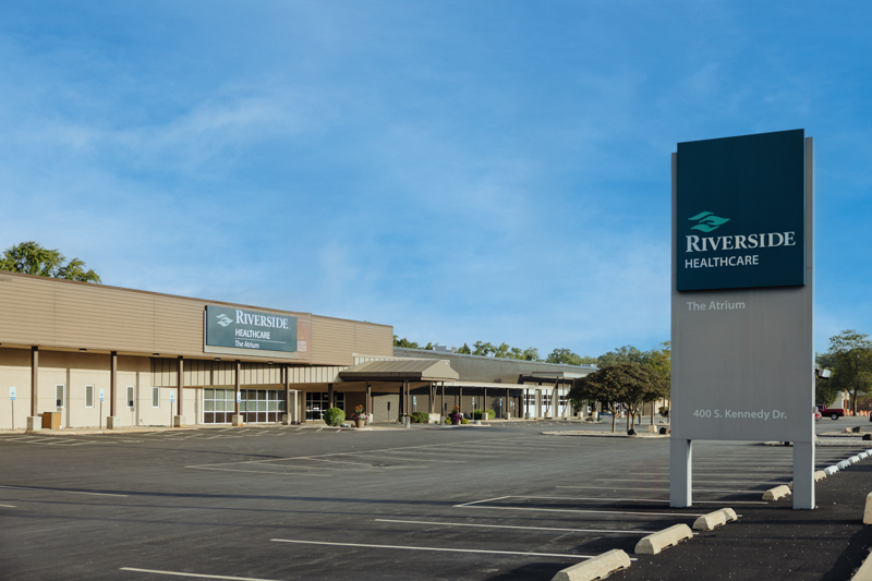 The Atrium medical office building at 400 S. Kennedy Drive in Bradley, Illinois