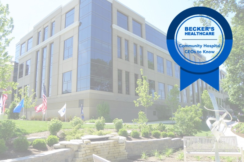 Riverside Medical Center with Becker's CEO to Know logo
