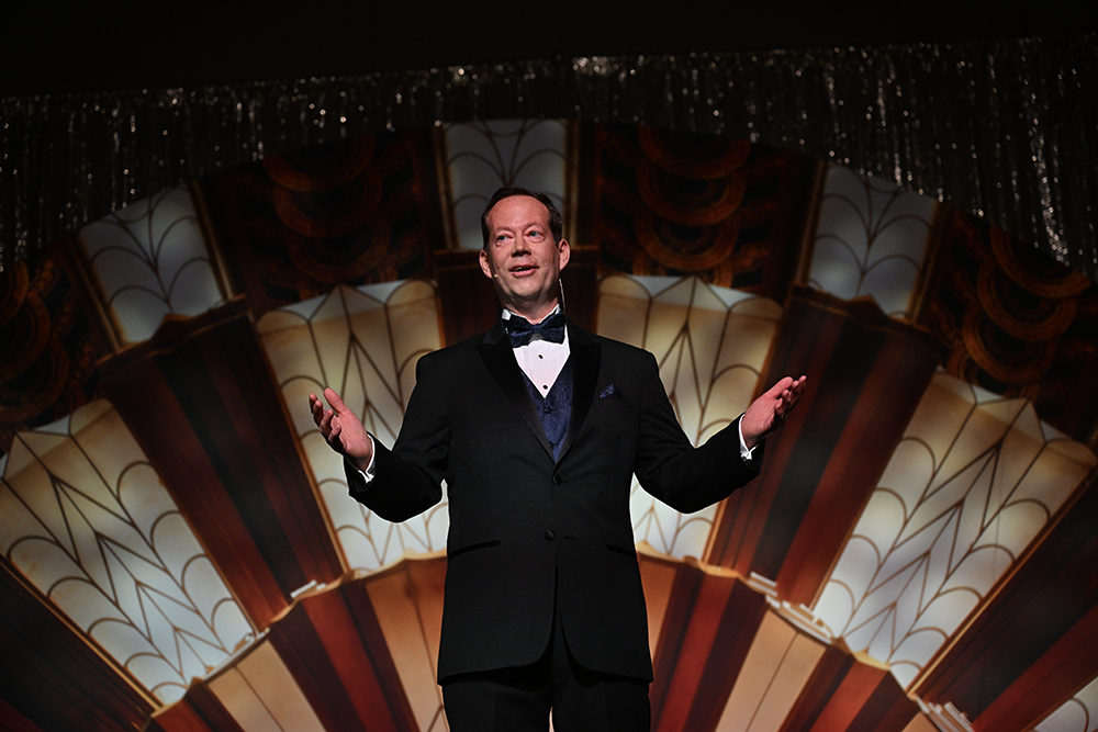 Heart Ball 2026 event photo — speaker at podium