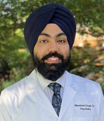 Manshant Chugh, DO, MBA – Psychiatry PGY-1