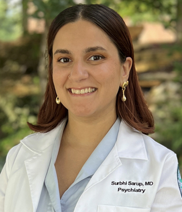Surbhi Sarup, MD – Psychiatry PGY-1