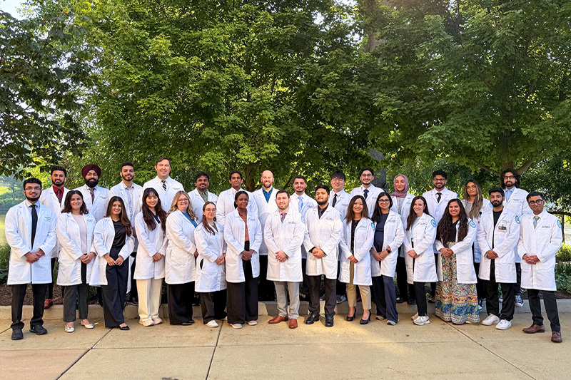 Photo of the 2026-2027 Residency and Fellowship Group at Riverside Medical Center