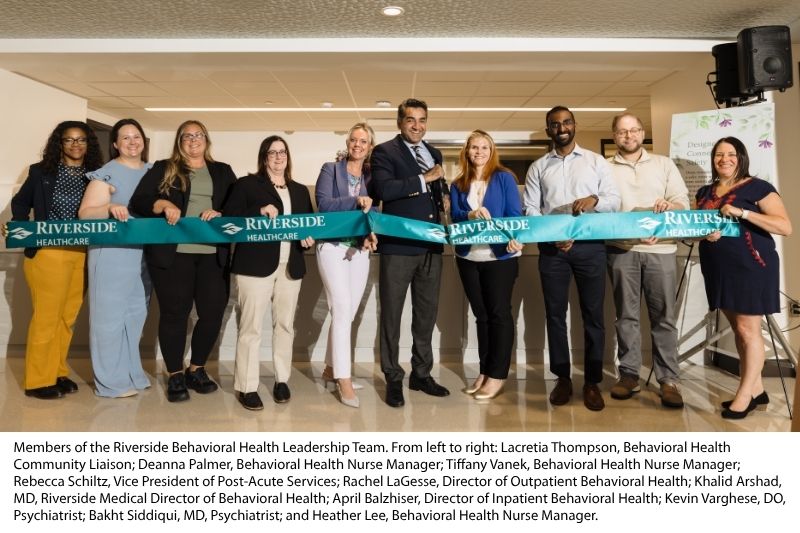 Behavioral Health Unit Ribbon Cutting