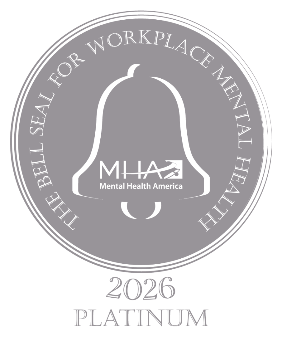 Platinum Bell Seal for Workplace Mental Health